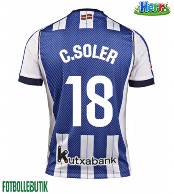Real Sociedad Carlos Soler #18 Hemmatröja 2025-26 Kortärmad